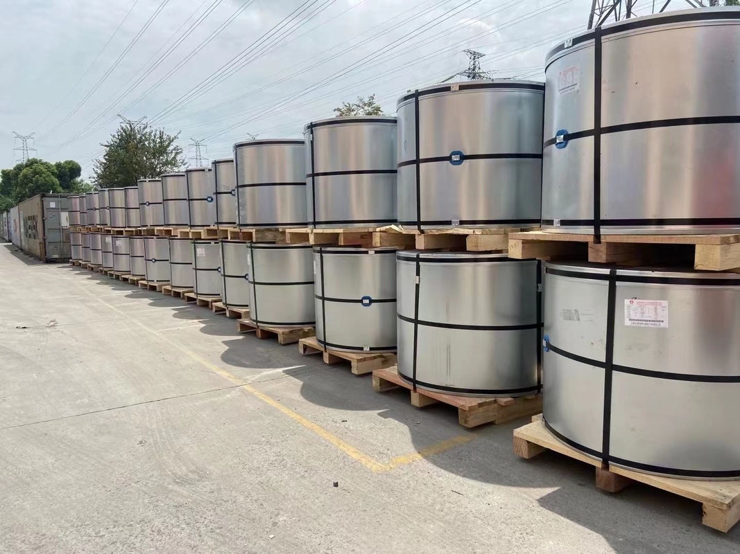 T4 MR เกรด Electrolytic เหล็กวิลาดคอยล์ด้วย BA CA Temper แผ่นเหล็กวิลาด SPTE TFS