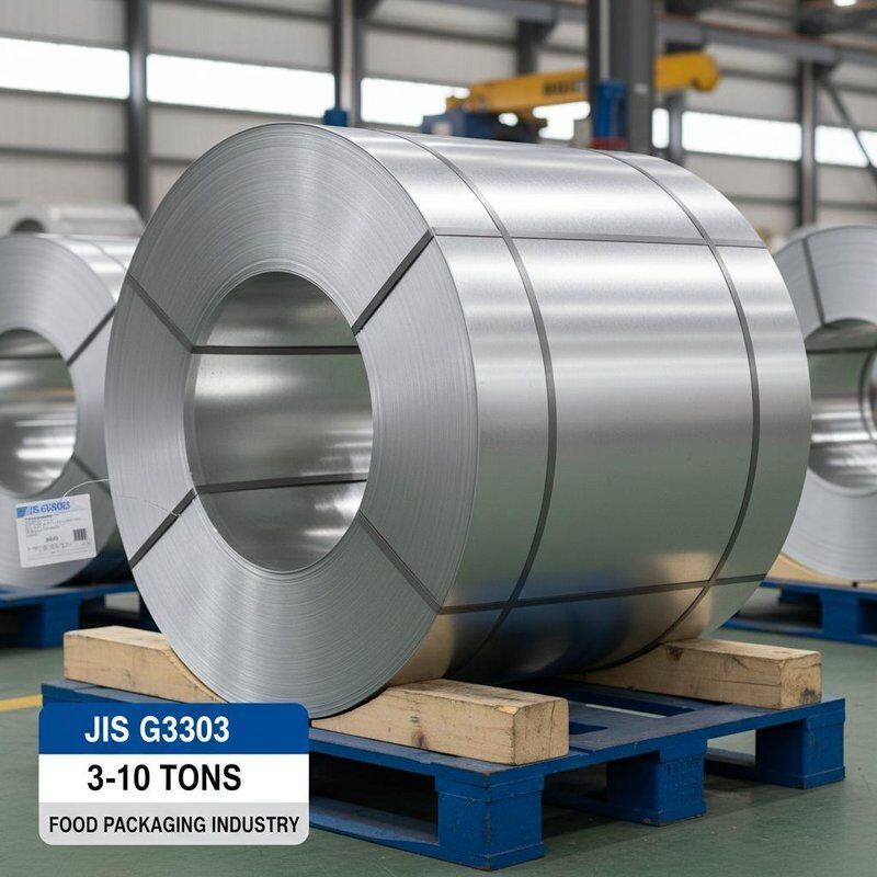 55% อลูมิเนียม Hot Dip Galvalume Steel Sheet Coil - ทนต่อการกัดกร่อน ความหนา 0.5-1.0 มิลลิเมตร