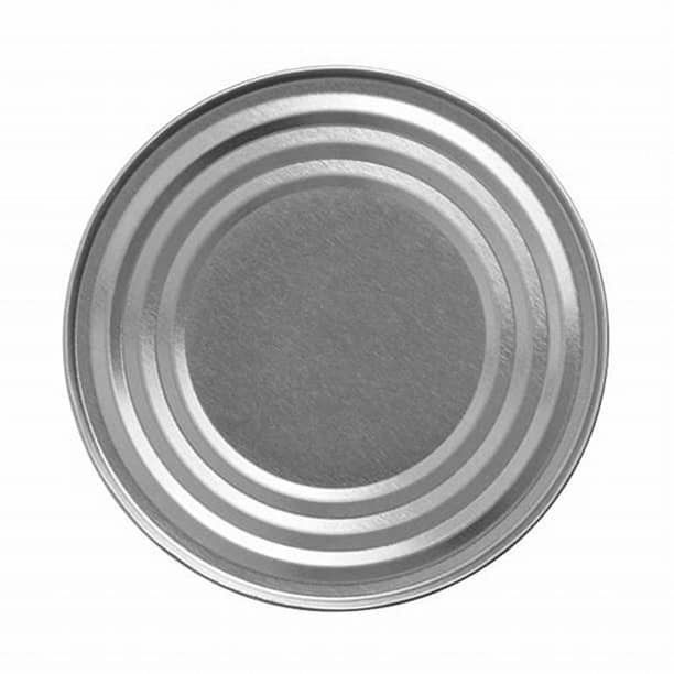 กระป๋องบรรจุอาหาร Electrolytic Tin Can 52mm,73mm, 83mm, 153mm Lids Tinplate Lid tin cover