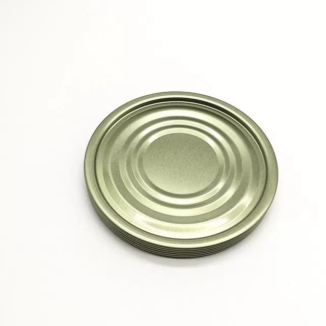 คุกกี้กระป๋อง SPCC ฝาเหล็กวิลาด 0.15 มม. พร้อม BA CA Temper 200 # 300 # TIN LID